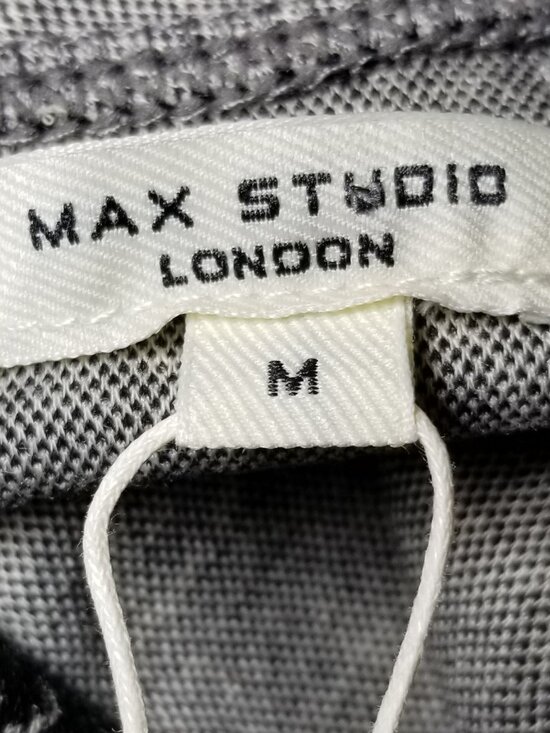 Max Studio London Womens Medium Sleeveless Top Business Party Retro Preppy NWT - Picture 7 of 9